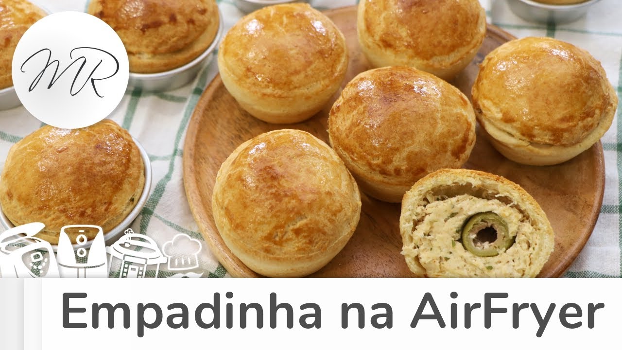 Empadinha na AirFryer - Fritadeira Sem Óleo - Maurício Rodrigues