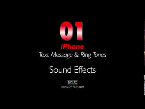 IPhone Message Sound Effects HD - MOBILE Ring Tones 01 - Text Tone