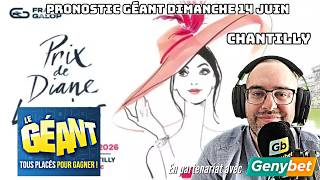 🔴🏇Prono GÉANT Chantilly Ticket 7,20€ !🏇(Dimanche 14/6) Quelle base Prix de Diane ?   @GenybetTurf