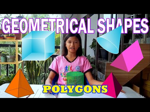 Video: Ano ang isang geometric na solid na gawa sa polygons?