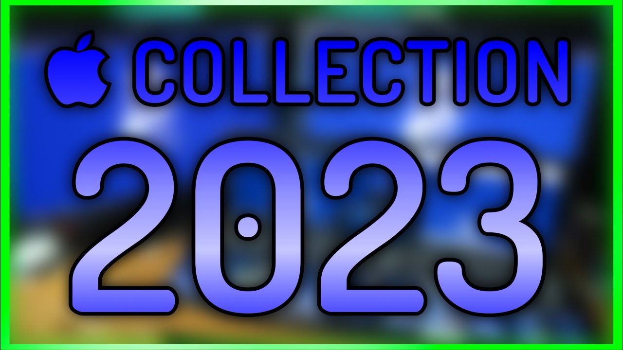 My Apple Collection as of July 2023