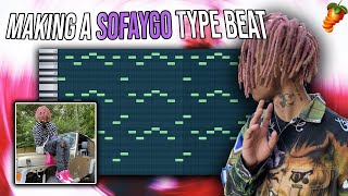 How to Make a CRAZY MELODIC Beat for SOFAYGO