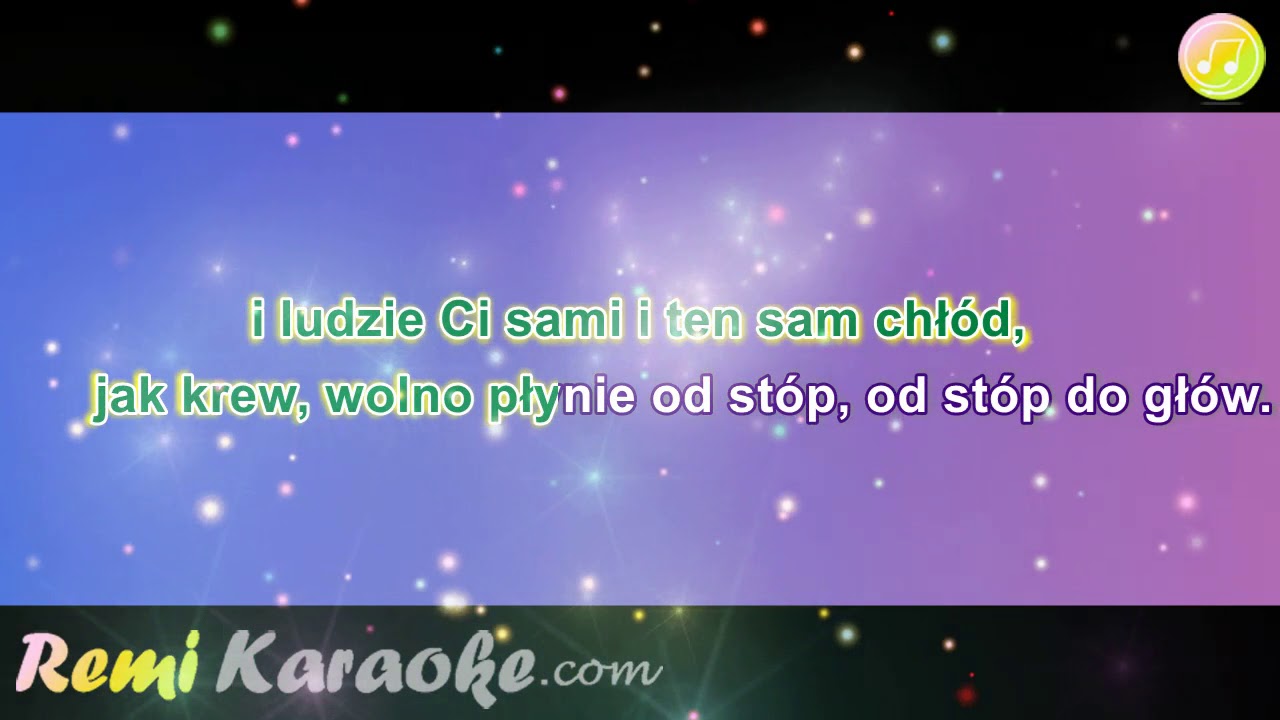 Universe - Blues Na Wpól Do Piatej Rano (karaoke - RemiKaraoke.com)