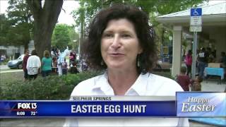 WTVT - Easter Egg Hunt @ Layla's House 3.25.16