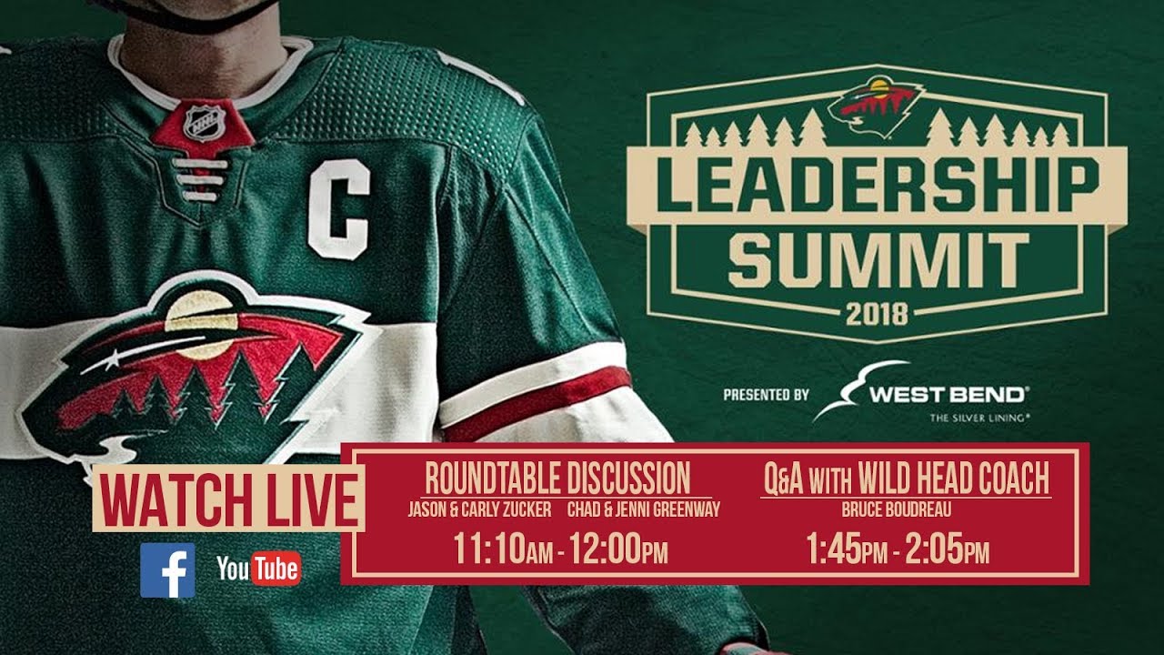 Minnesota Wild Leadership Summit Live Stream