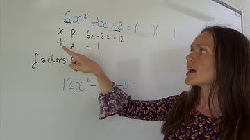 De wiskundeprofessor: Factoriseren van kwadratische vergelijkingen (wanneer er een getal voor de ...