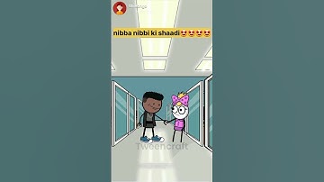 nibba nibbi ki shadi hogyi😂 | nibba vs nibbi marriage | #shorts #shortsvideo #viral #viralvideo