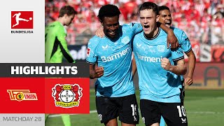 Ready To Be Crowned? Union Berlin - Bayer 04 Leverkusen 0-1 Highlights Md 28 Bundesliga