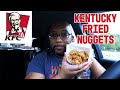 NEW Kentucky Fried Chicken Nuggets Fast Food Review!