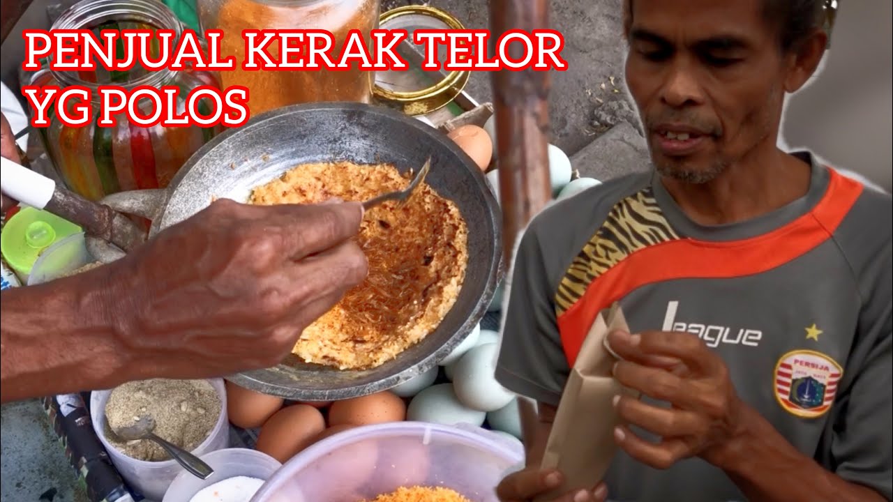 KERAK TELUR, MAKANAN KHAS BETAWI !!! 