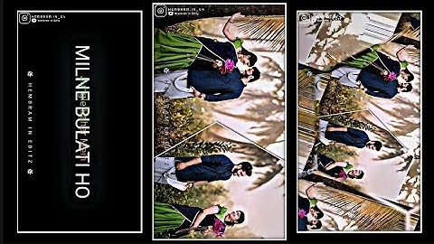 Milne Bulati Ho..🎶Nagpuri XML file📄🌿Alight Motion XML file 📂? Nagpuri Status Editing