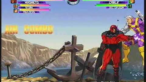 MvC2: Magneto GB to 3 Throw 100% Sequence