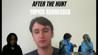 Camille DeWilde And Cameron Scherer On Topics Addressed In 'After The Hunt'