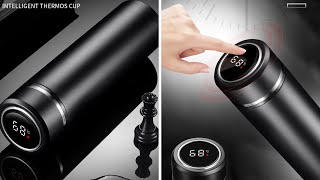 Smart Insulation Cup - Travel Mug With Smart Lcd Touch Screen