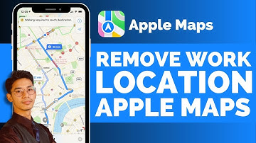 How To Remove Work Location From Apple Maps !