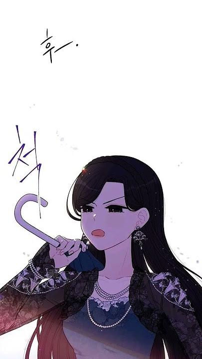 A royal princess with black hair.                                                     #manhwa