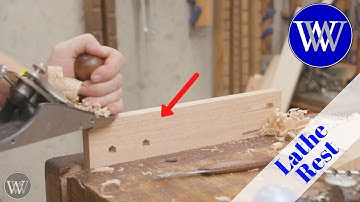 How To Make a tool Rest for a barns #5 Foot Powered Lathe