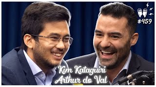 KIM KATAGUIRI E ARTHUR DO VAL - Flow Podcast #459