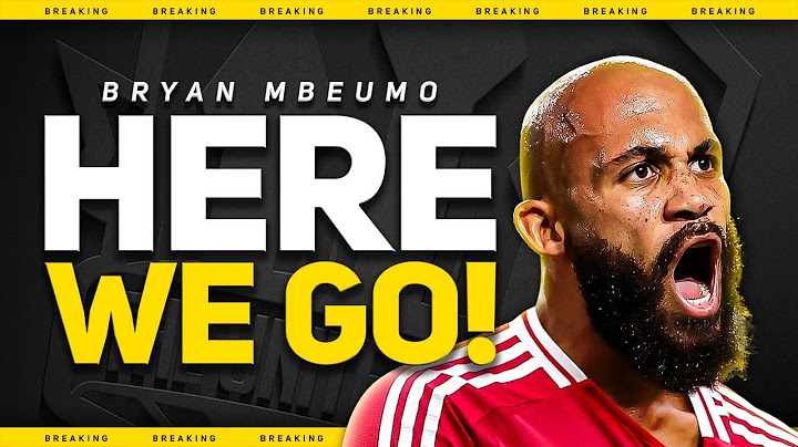 MBEUMO SIGNS FOR MAN UTD!