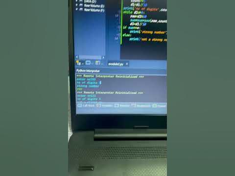Python program to check if a given number is strong number or not - YouTube
