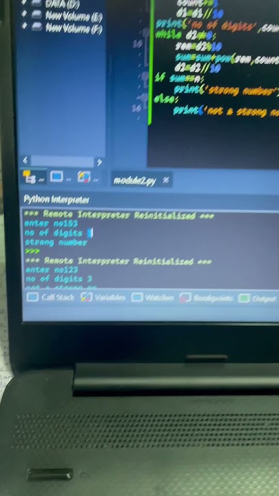 Python program to check if a given number is strong number or not - YouTube