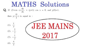 JEE MAINS 2017 MATHS Solution || CODE A - Q.77 | CODE B - Q.46 | CODE C - Q.35 | CODE D - Q.11