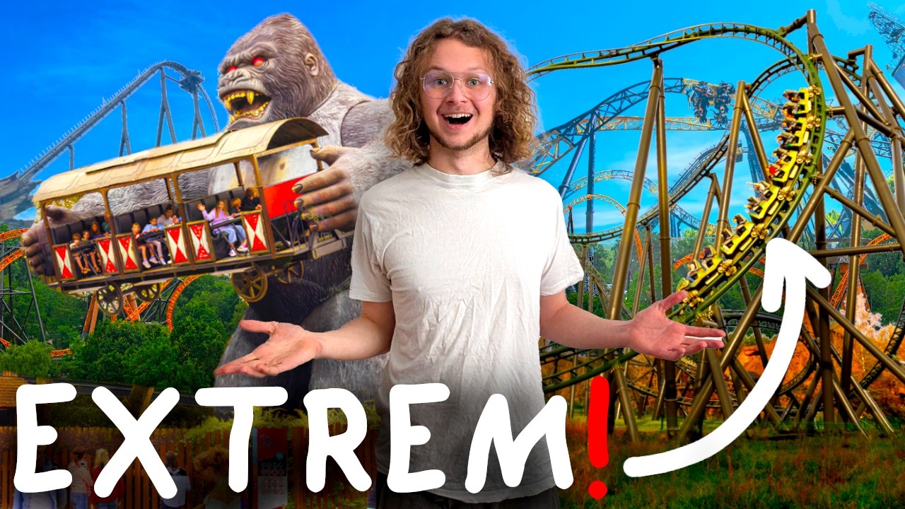 Ich war in 5 FREIZEITPARKS in 1 WOCHE!