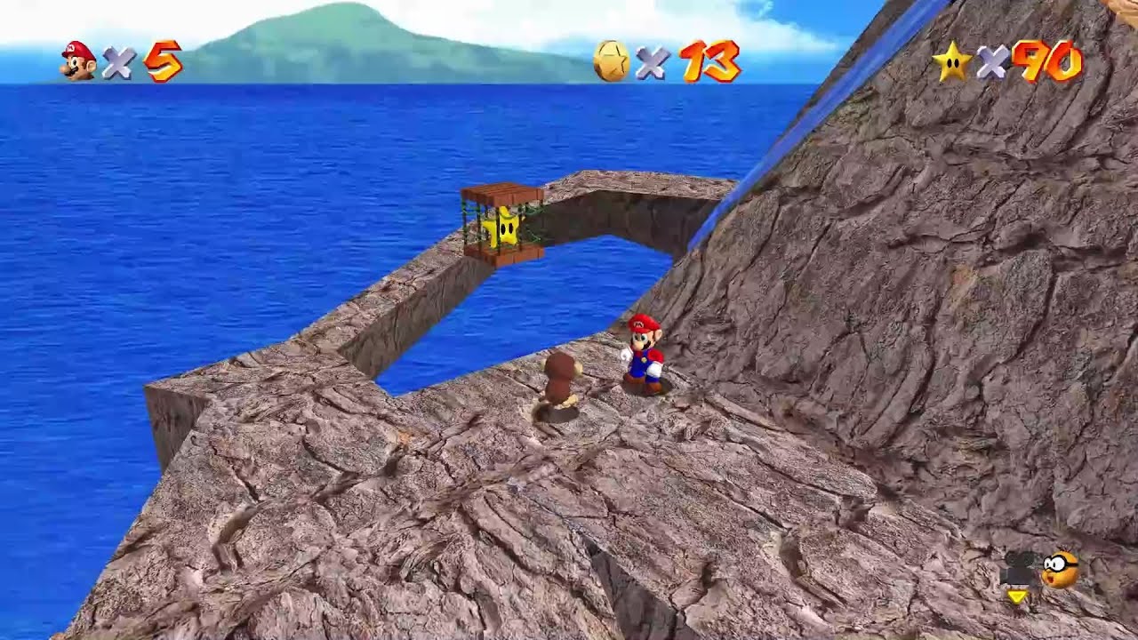Mario 64 Mystery Of The Monkey Cage Super Mario 64 - Mystery of the Monkey Cage - 91 of 120 - YouTube