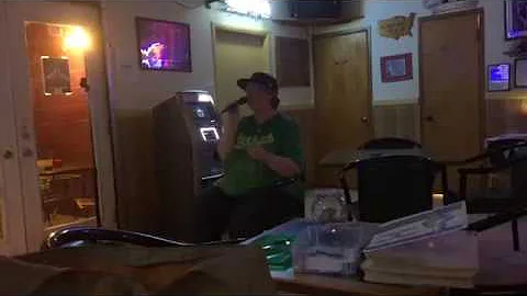 Tracy Mellor sings "Dreams" at Karaoke Night 4-13-...