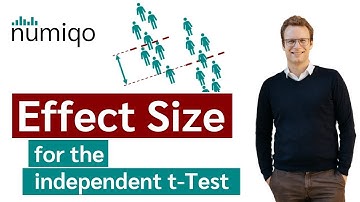 Effect Size for the independent t-test