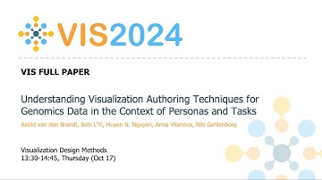 Understanding Visualization Authoring Techniques for Genomics Data in the Context of Personas and T