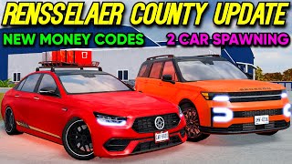 New Fall Update, Cars, Money Codes & Map Changes In Rensselaer County