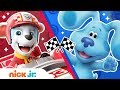 Race Car Fun w/ PAW Patrol & Blue 🏎️🐶 New Series Preview | Sneak Peek | Nick Jr.