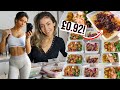 How To Meal Prep for UNDER £20! Healthy & Easy **weight loss**