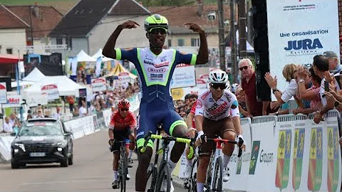 Biniam Girmay  wins Classic Grand Besanon Doubs 2021 | His 1st Professional cycling Win