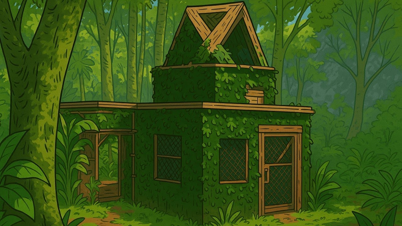 Sobrevivi SOLO na JUNGLE em uma BASE INVISÍVEL! 🏠🌳 - Rust