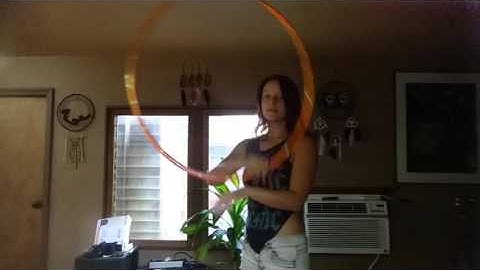 HulaHoop Tutorial: Fishtail Reverse Weave Variatio