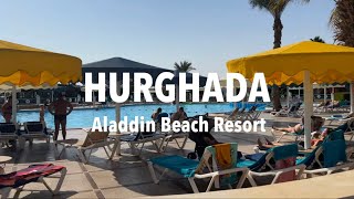 Ägypten 🇪🇬🌴 | Hurghada | Aladdin Beach Resort - [4K] September 2023 #egypt #aladdinbeachresort