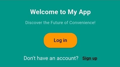 Simple login page - flutter UI - speed code