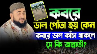 কবরে কেন ডাল পেঁতা হয় কেন | Mustafiz Rahmani | মুস্তাফিজ রহমানী New bangla Waz Mahfil 2024