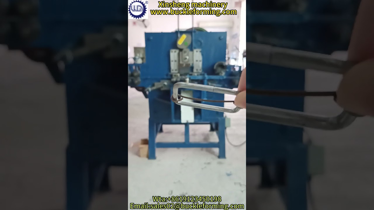 Luggage hardware core buckle making machine 