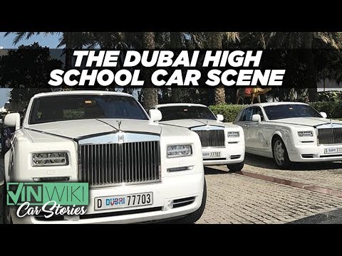 How insane is the high school car scene in Dubai?