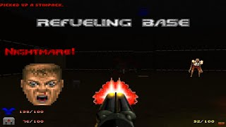 Doom 2 Nightmare Walkthrough | Level 10: Refueling base