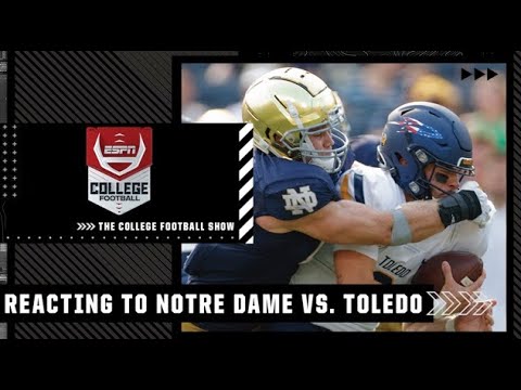 The biggest takeaways from Notre Dame’s win over Toldeo | The College Football Show