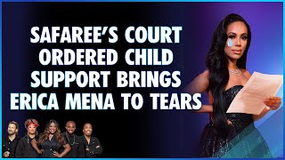 Erica Mena Cries Over Safaree's Court-Ordered Child Support in Divorce Settlement Profile