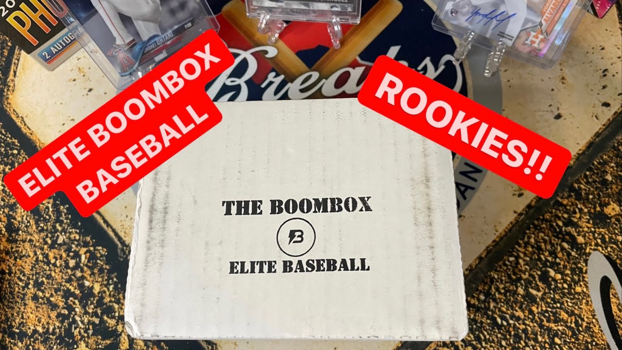 ELITE! Boombox Elite Baseball July Box! ** NICE Rookies! ** YouTube