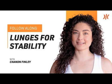 18 Minute Lower Body Stability Workout with Chanon Finley
