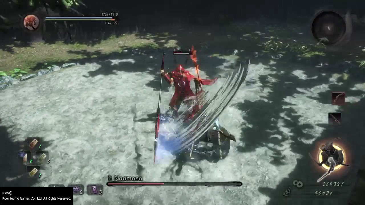 Nioh BOSS RED ONI LI 2Nd try no super again too EASY