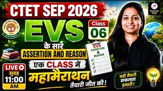 CTET Sept. 2026 EVS Class | Complete EVS CTET Paper 1 | CTET Feb 2026 EVS Analysis By Mona Ma'am