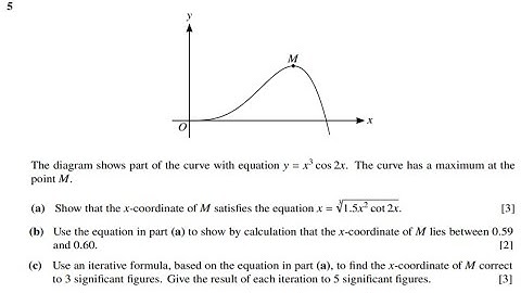 Q5 Solutions for CIE mathematics 9709 paper 21 June 2020 9709/21/m/j/20